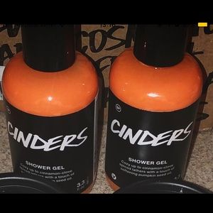 Lush Cinders Shower Gell 3.3 OZ